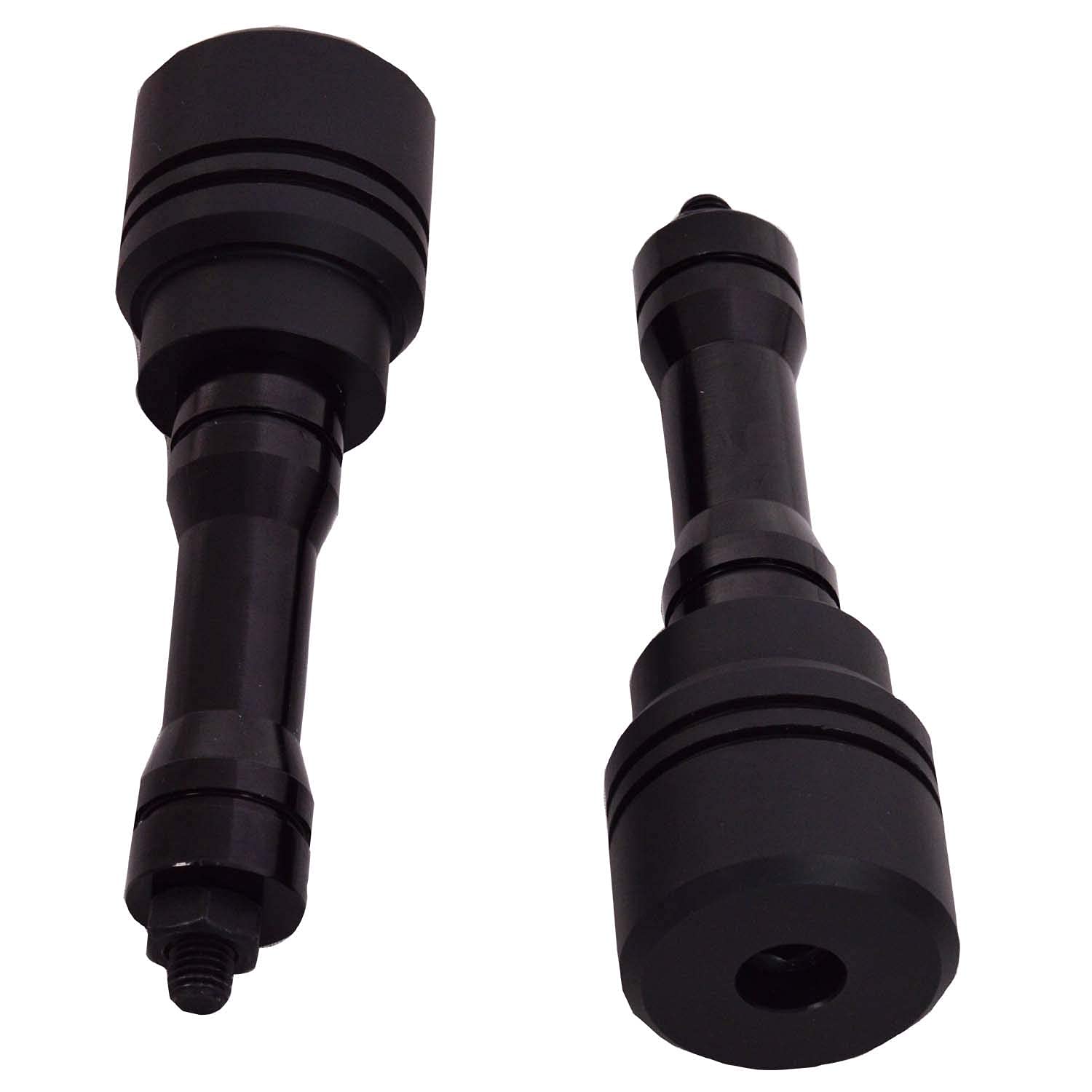 Vagary Pulsar Rs 200 Frame Slider Crash Guard with Brackets (Black)