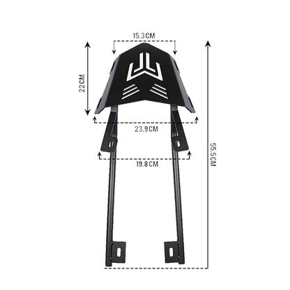 Vagary Expedition Back Rack Yamaha MT 15 /Back Carrier for Yamaha MT15 (Black)