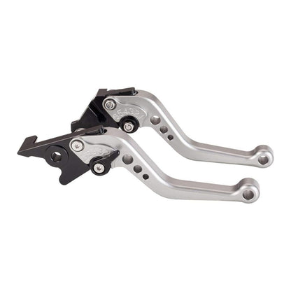 Vagary CNC Adjustable Brake Clutch Lever for Bajaj Pulsar N160 (Silver)