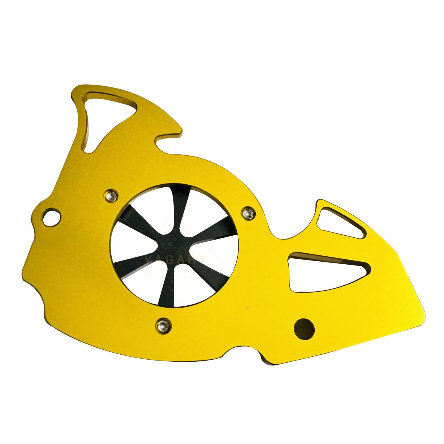 Vagary CNC Aluminum Front Chain Sprocket Cover for Yamaha R15 V4, V3, R15M, MT 15 (GOLDEN)