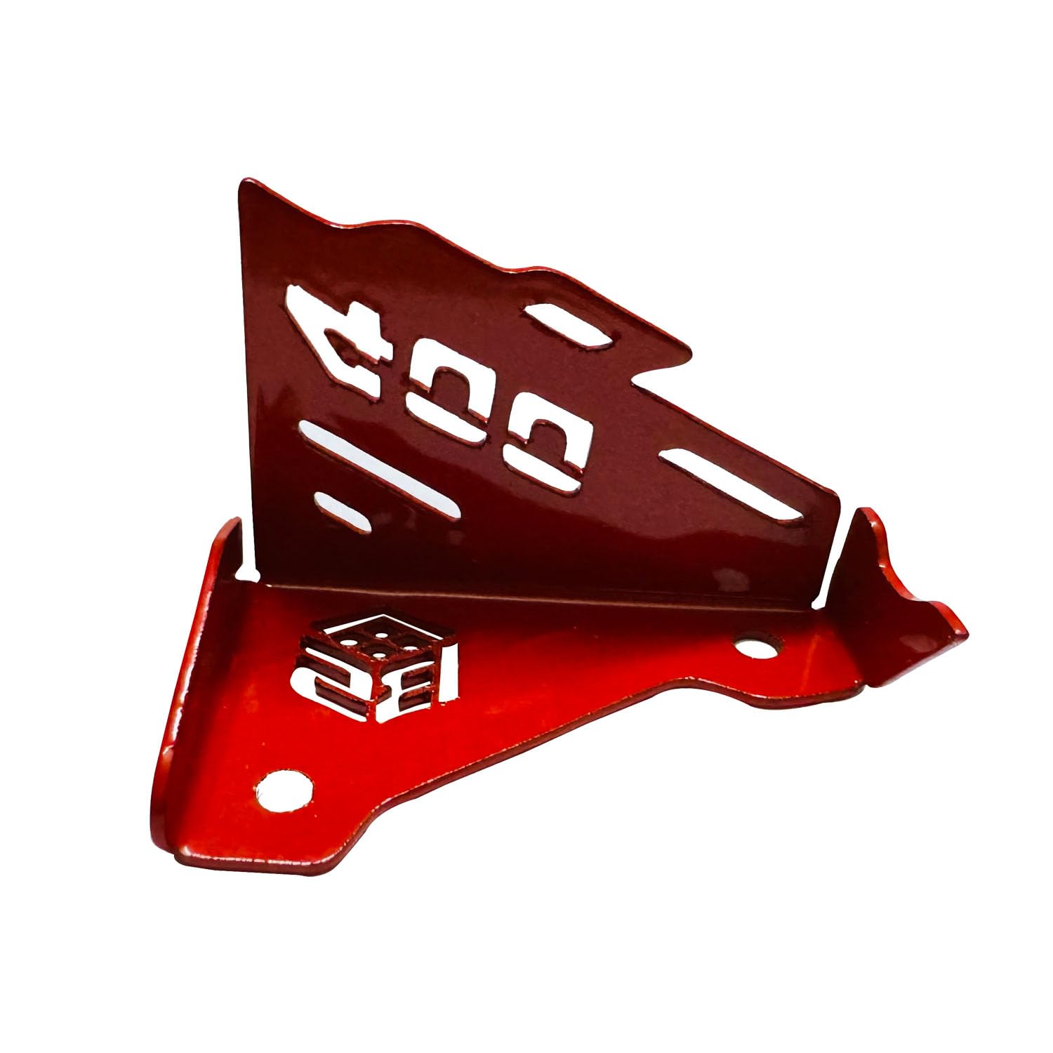 Vagary Front Brake Oil Container Guard Compatible with Triumph Speed 400 (Red)