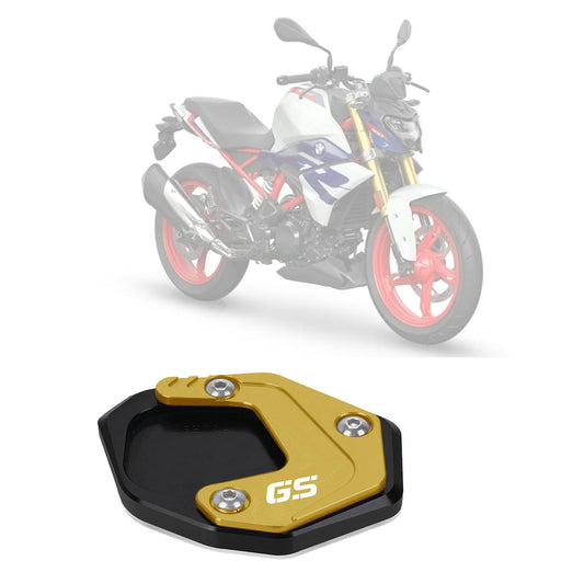 Vagary G310 GS B M W Motorcycle Kickstand Extender (Golden)