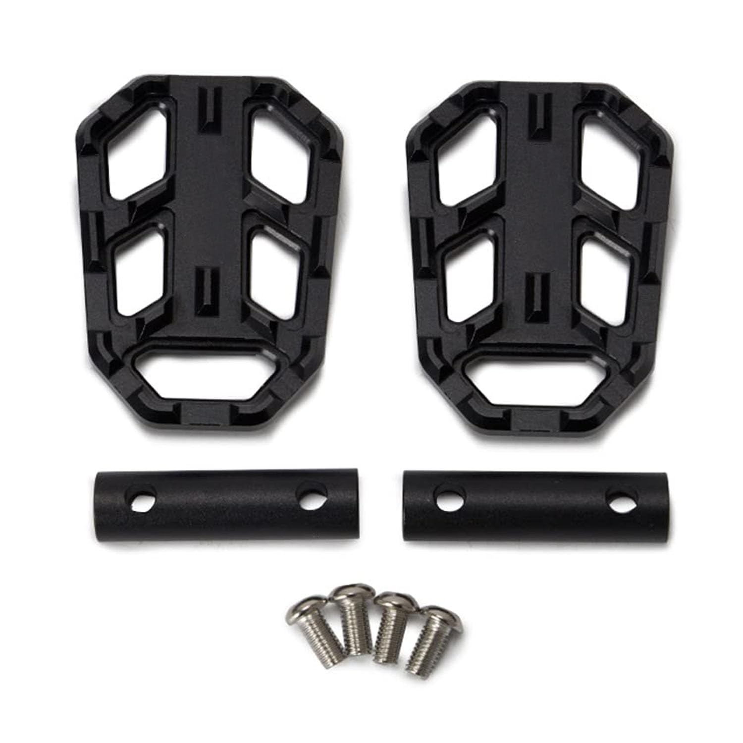 Vagary Pedals Rear Foot Pegs Passenger Footrests For B M W G310GS and B M W G310R (Black)