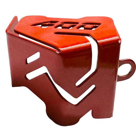 Vagary Rear Brake Oil Container Guard Compatible with Triumph Speed 400 (Red)
