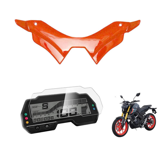 Vagary Flexible Winglet for Yamaha MT 15 (with Screen Guard)- Red