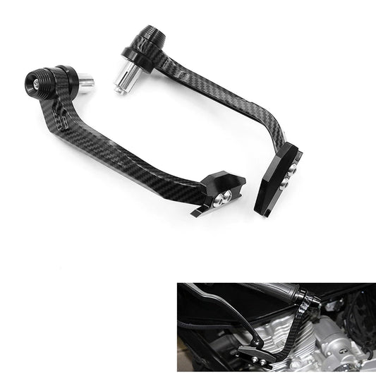 Vagary Bike Handlebar Hand Protector Black Carbon Metal Body Heavy Hand Protection Hand Lever Guard (Universal for Bike)