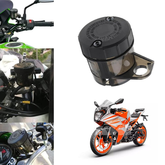 Vagary Bike Front Bike Oil Can Brake Clutch tank Fluid Reservoir Oil Tank for KTM RC 200(Black)