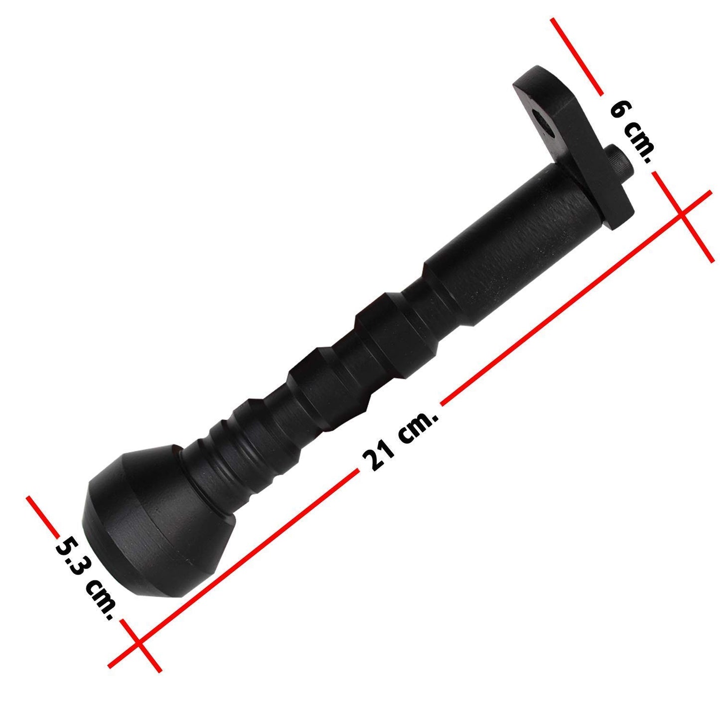 Vagary CNC Frame Slider Crash Protector for Yamaha R15 V3, MT 15 Motorcycle_Black