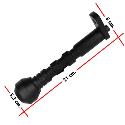 Vagary CNC Frame Slider Crash Protector for Yamaha R15 V3, MT 15 Motorcycle_Black