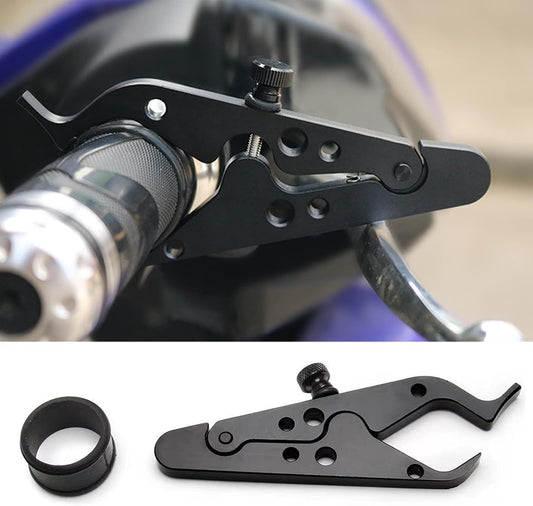 Vagary Universal CNC Cruise Control Bike Throttle Lock, Wrist/Hand Grip Lock Handlebar Hand Guard (Universal For Bike)