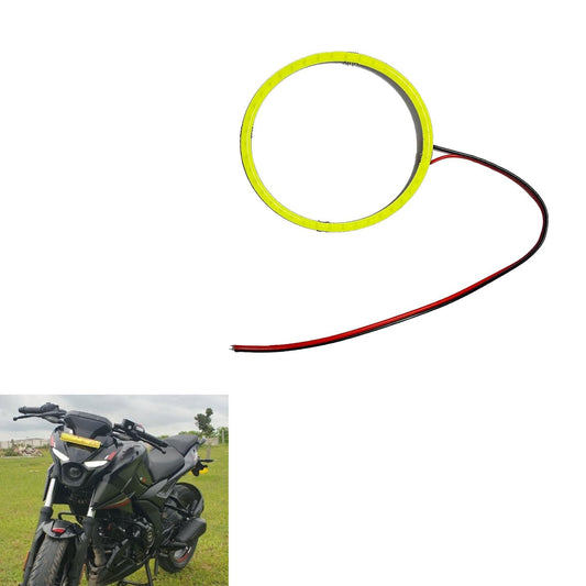 Vagary White Bajaj Pulsar N160/N250 Angel Eye Ring light For Headlight (White)