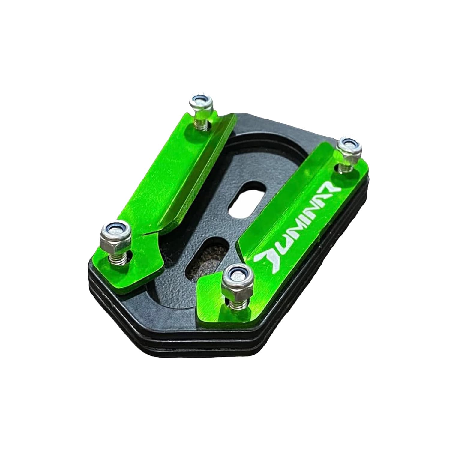 Vagary Side Stand Extender Base Stand Holder Compatible for Dominar 250/400 (Green)