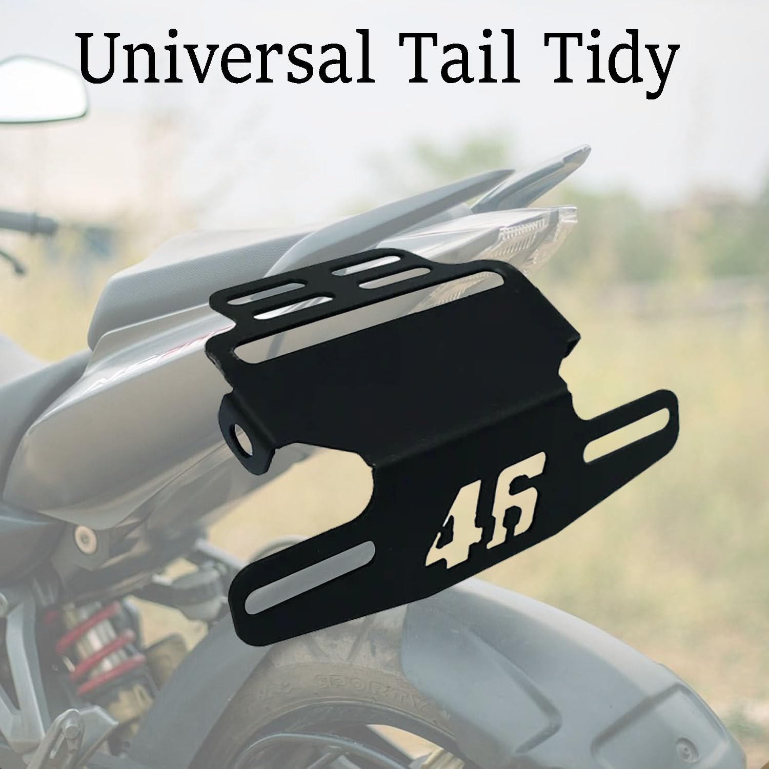 Vagary 46 Tail Tidy License Number Plate Holder for All Bikes