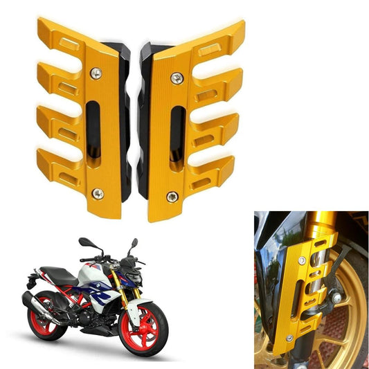 Vagary Golden CNC Shocker Protector Front Fender Slider Guard for B M W G310 GS / G310R