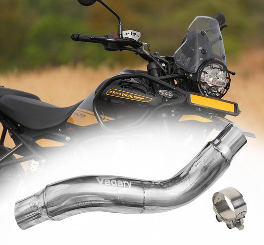 Vagary Stainless Steel High Performance Exhaust Middle Bend Pipe for RE Himalayan 450