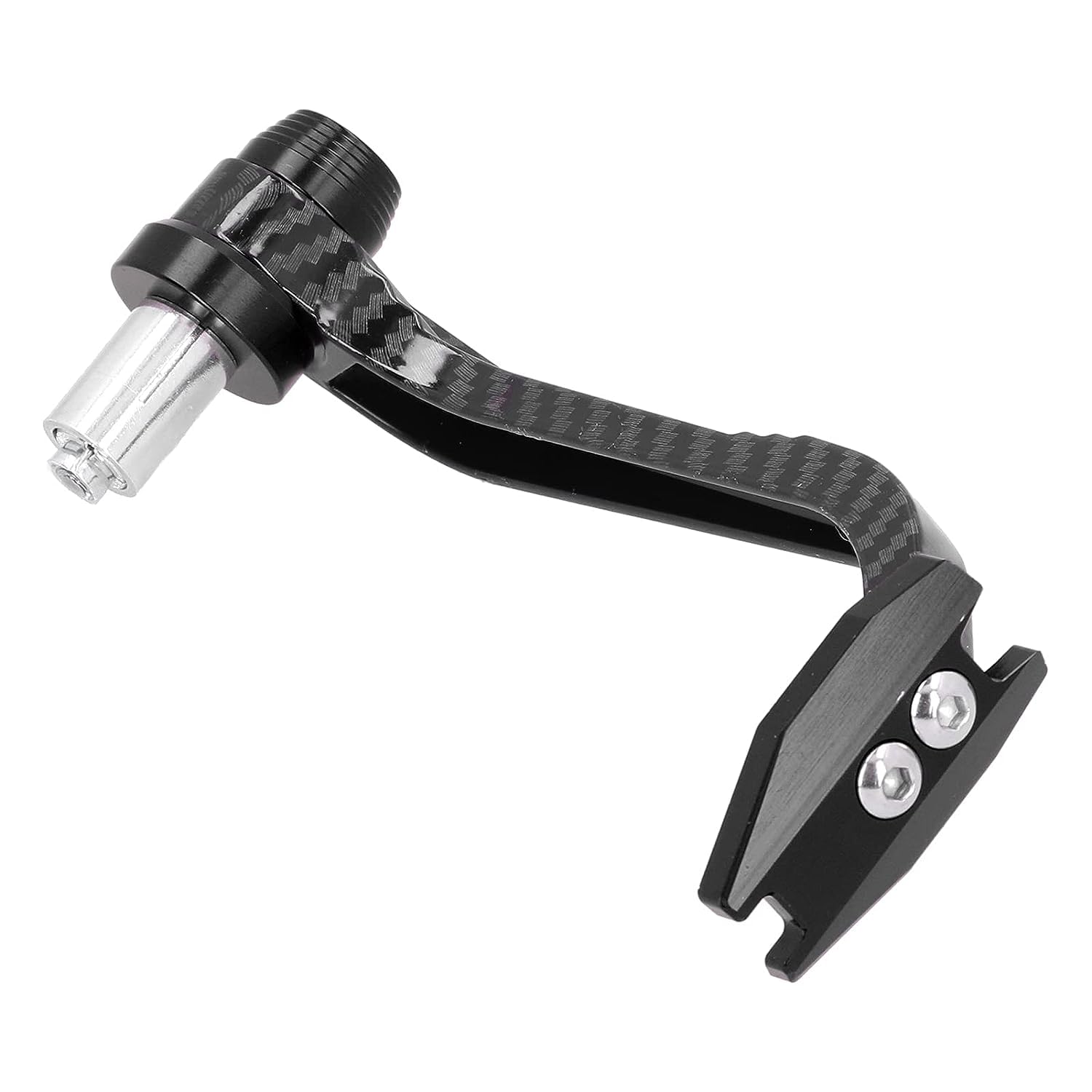 Vagary Bike Handlebar Hand Protector Black Carbon Metal Body Heavy Hand Protection Hand Lever Guard (Universal for Bike)