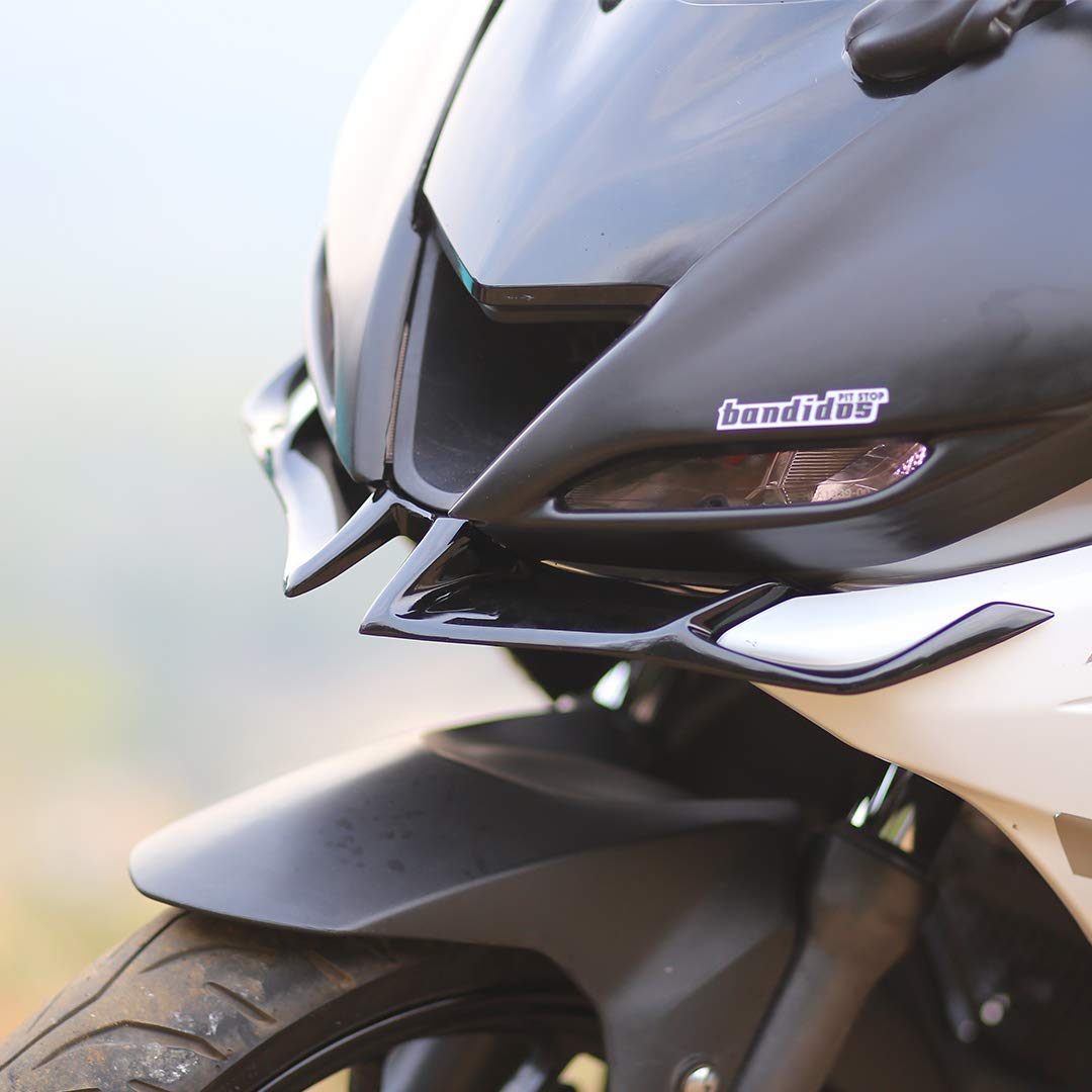 Vagary Wiser Cap/Light Visor Cap Winglet for R15 V3 with Meter Screen Guard