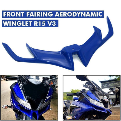 Vagary Combo of Winglet and Screen Guard for Yamaha R15 V3 (Blue)