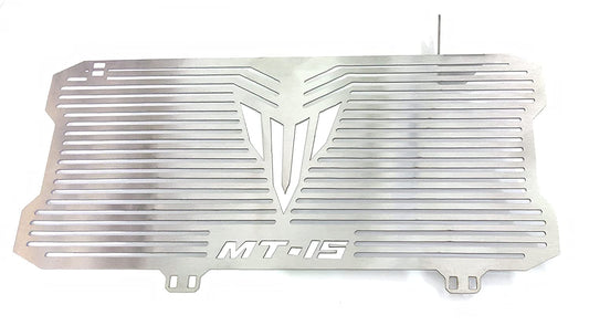Vagary Stainless Steel Motorcycle Radiator Guard Protector Grill for MT15