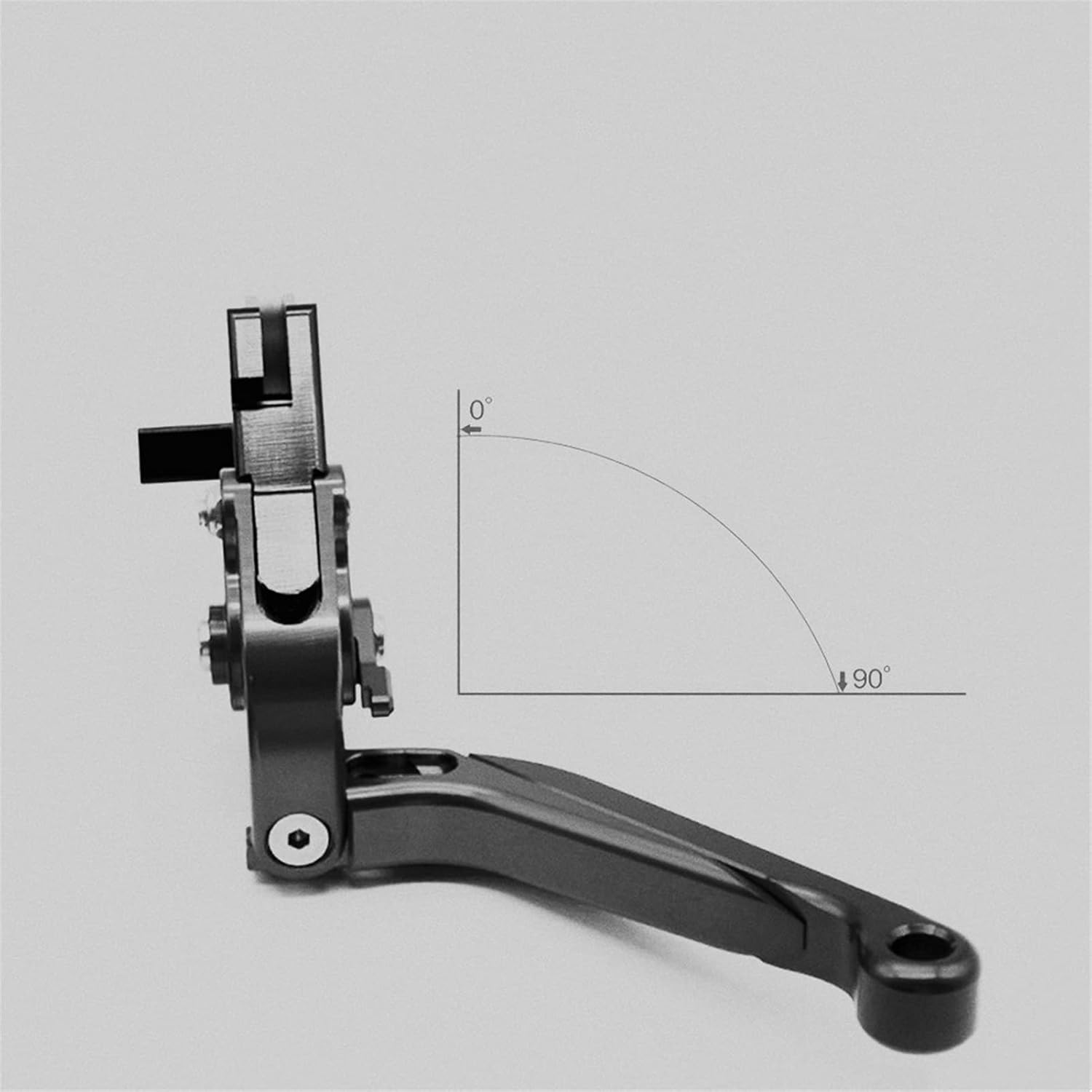 Vagary CNC Aluminium Foldable Retractable Brake Clutch Lever for B MW G310R G310GS Lever Clutch (Black) CNC Aluminium Foldable Retractable Brake Clutch Lever for