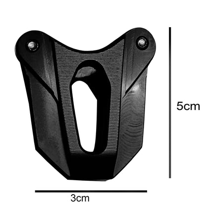 Vagary CNC Aluminum Key Cover Shell Protection Decorate Universal for TVS Apache RTR 160/200 4V (Black)