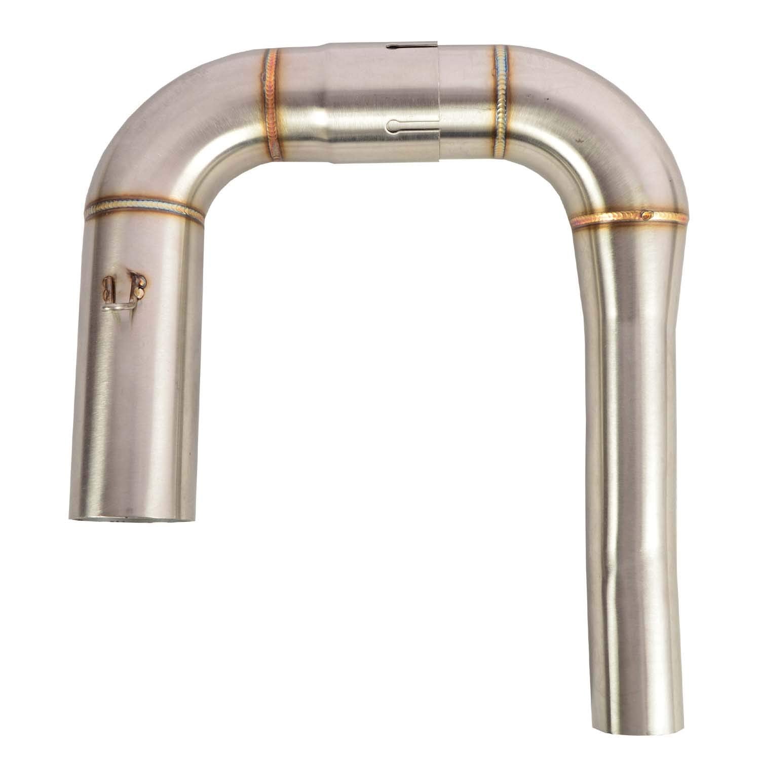 Vagary Impoted Stainless Steel High Performance Exhaust Middle Bend Pipe for Bajaj Pulsar NS 200 Bend & Dominar 400