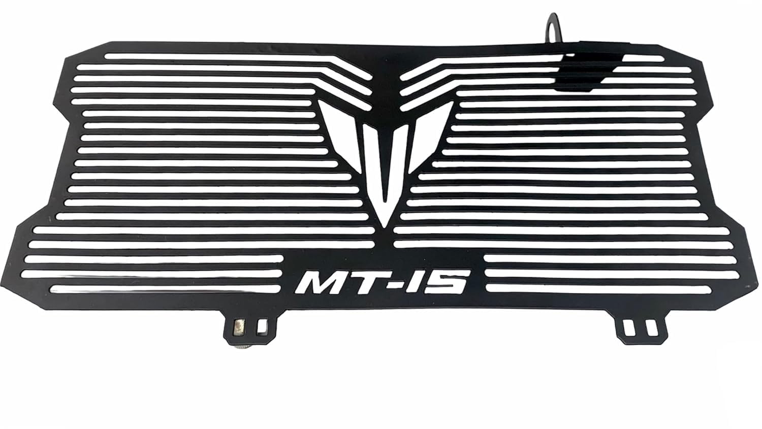 Vagary Stainless Steel Motorcycle Radiator Guard Protector Grill for MT15 (Black)