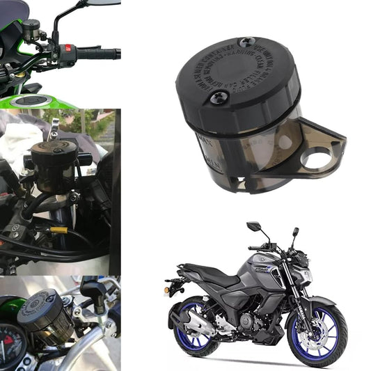 Vagary Bike Front Bike Oil Can Brake Clutch tank Fluid Reservoir Oil Tank for Yamaha FZS (Black)