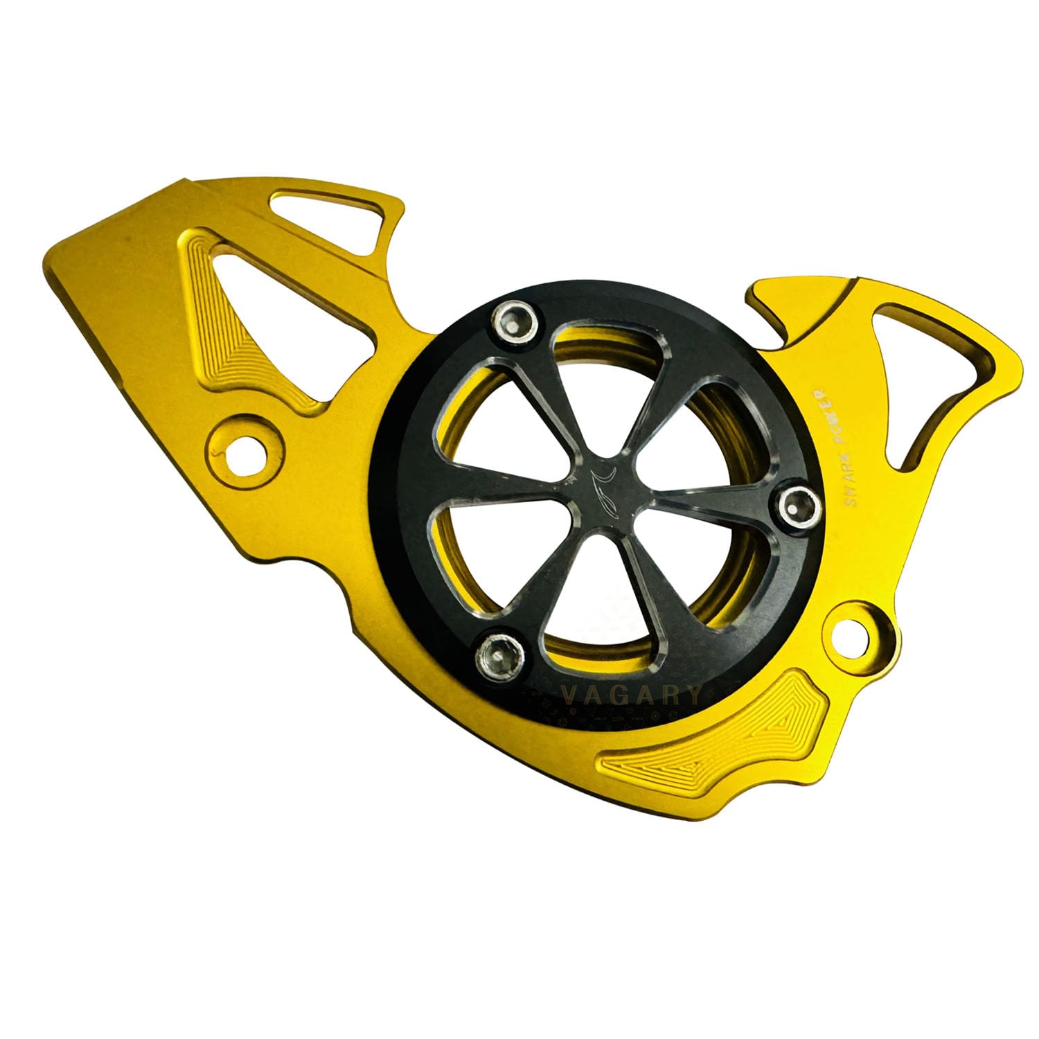 Vagary CNC Aluminum Front Chain Sprocket Cover for Yamaha R15 V4, V3, R15M, MT 15 (GOLDEN)