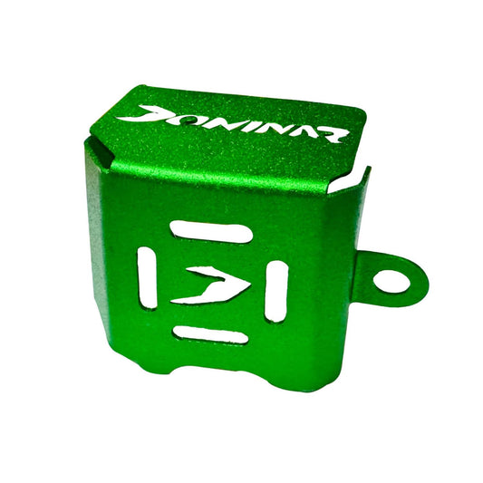 Vagary Rear Brake Oil Container Guard/Disc Oil Cap for Bajaj Dominar 400/250 (Black) (Green)