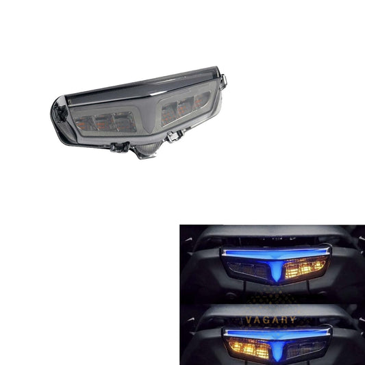 Vagary DRL Back, Side LED Indicator Tail Light for Yamaha MT 15 (BS4, BS6) (Multicolor)