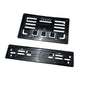 Vagary Bike Number Plates Frame Holders Front and Back for Suzuki Burgman Street