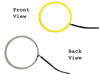 Vagary KTM RC 125/200/390 Angel Eyes Ring Light for Headlight (YELLOW)
