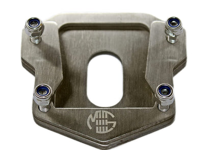 Vagary Stainless Steel Side Stand Extender/Stand Pad Compatible for RE Hunter 350 Bike