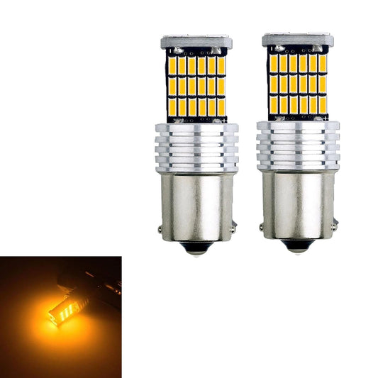 Vagary 2Pcs P21W Led Bright 360° Reflecting LED Indicator Bulbs Light Indicator Light, Parking Light Motorbike, Car LED (12 V, 15 W) (/niversal For Bike, Universal For Car, Pack of 2)