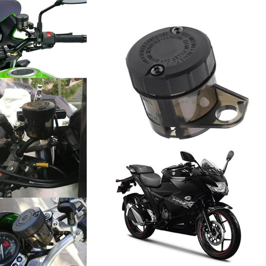 Vagary Bike Front Bike Oil Can Brake Clutch tank Fluid Reservoir Oil Tank for SUZUKI GIXXER SF (Black)