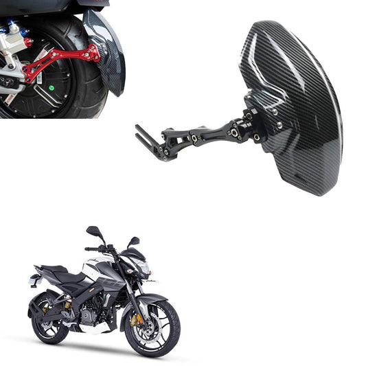 Vagary Rear Fender CNC Aluminium Rear Mudguard Motorbike Carbon Fiber Mudguard for Bajaj Pulsar NS 200 /RS 200