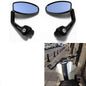Vagary Aluminium Motorcycle Handlebar Mirrors for RE Bullet Classic 350, Hunter 350, Meteor 350, Reborn, GT 650, Duke 200 390, Pulsar 150 220
