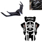 Vagary Combo of Winglet with Tank Pad for Yamaha R15 V3 (Black)