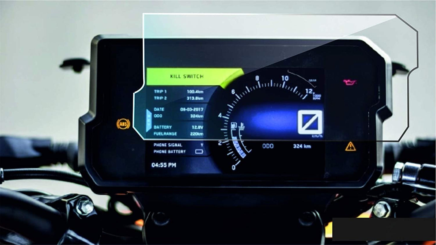 Vagary Speedometer Screen Protector Scratch Guard for Bajaj Dominar 250 400 cc