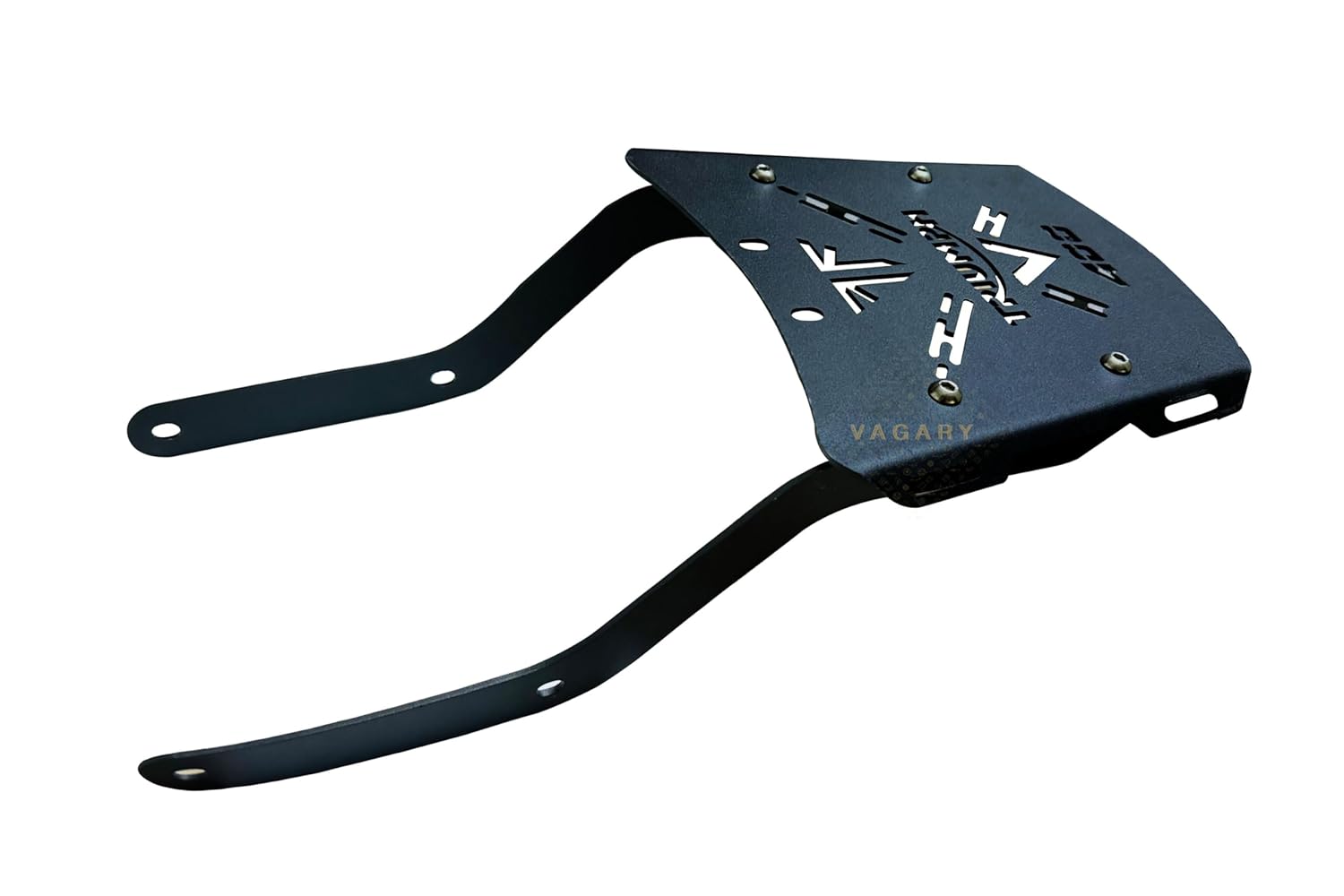 Vagary Back Rack/Top Rack Carrier Plate Expedition for Luggage Backrest for Triumph Speed 400 (Black)