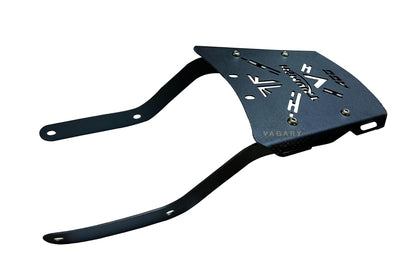 Vagary Back Rack/Top Rack Carrier Plate Expedition for Luggage Backrest for Triumph Speed 400 (Black)