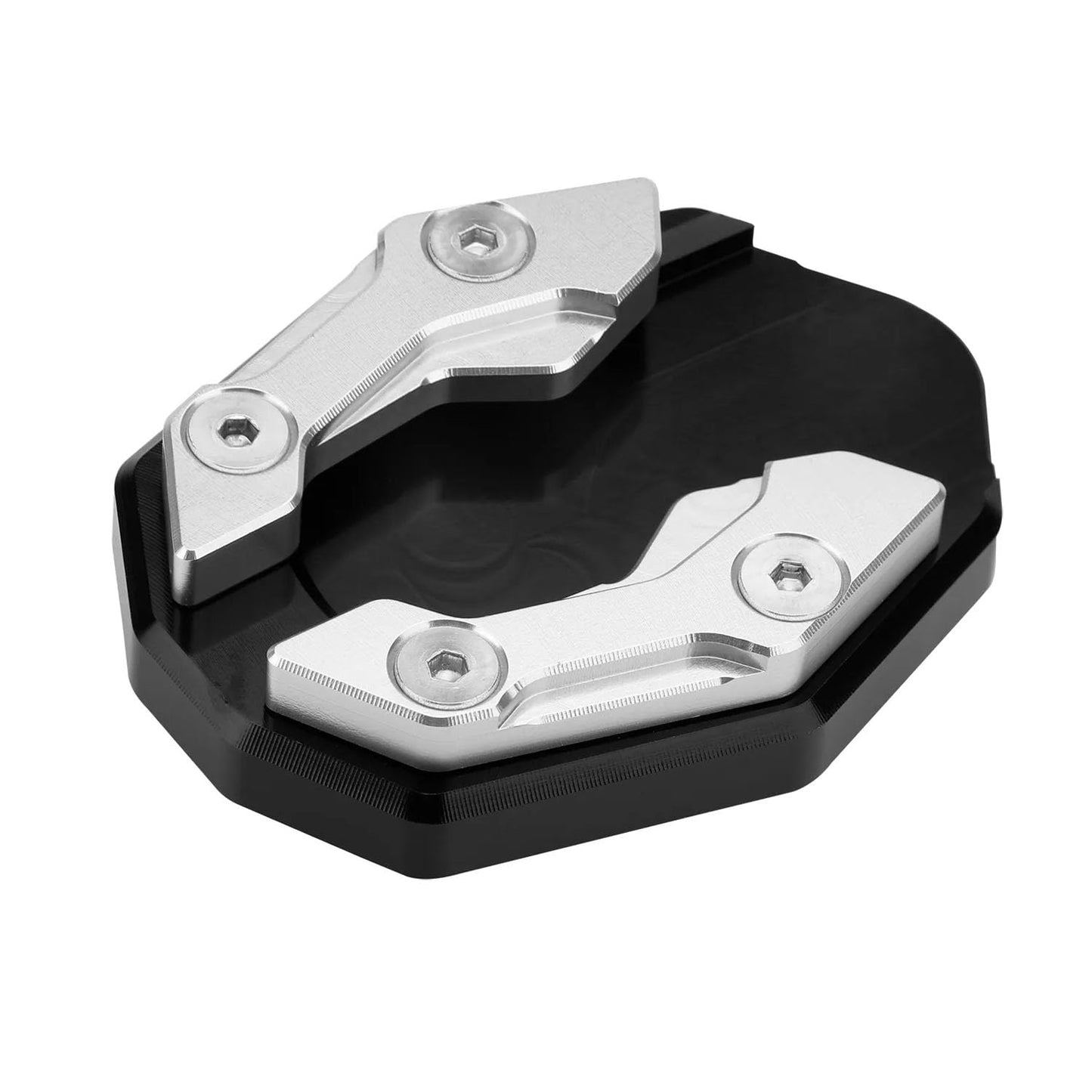 Vagary CNC Kickstand Side Stand Extender for Yamaha Aerox 155 (Black)
