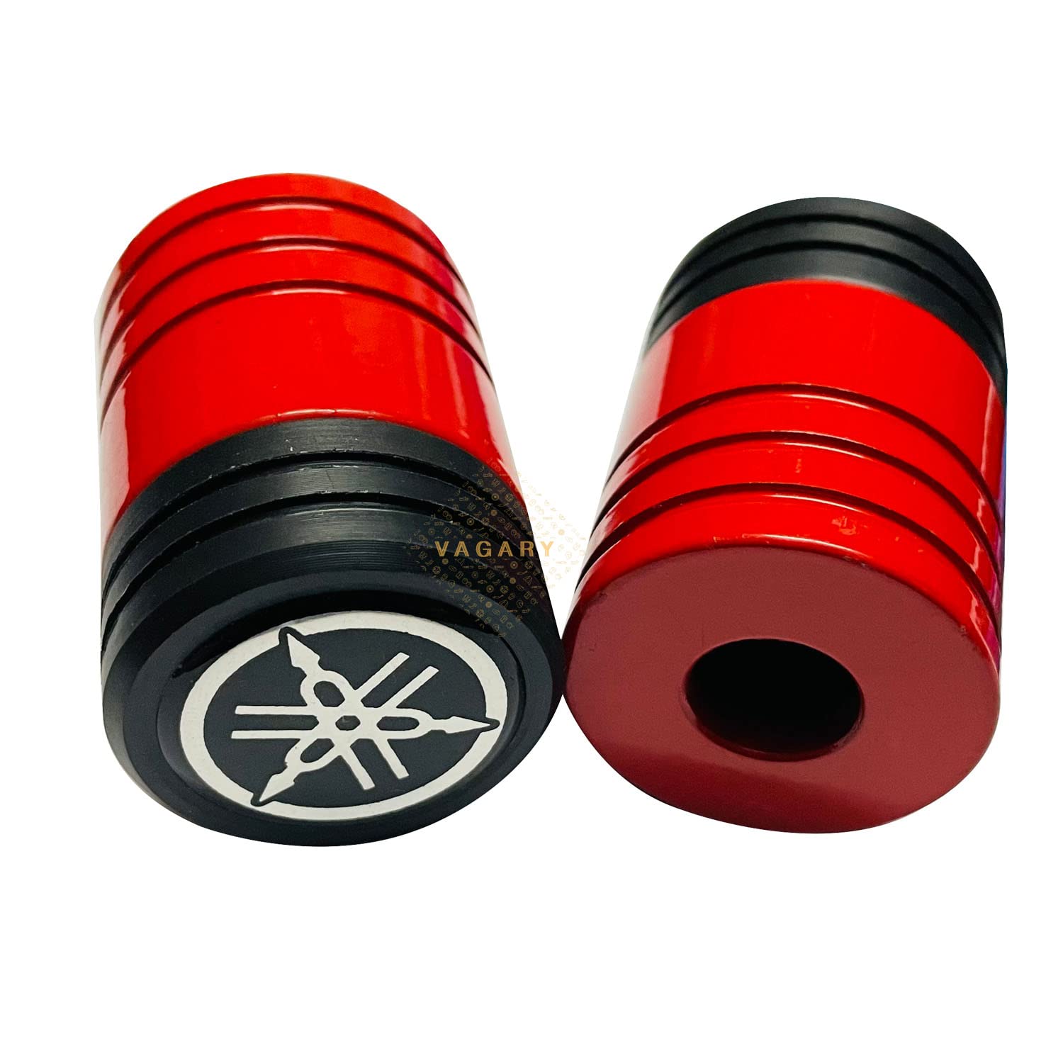 Vagary Yamaha MT 15 or R15 V3/ V4 /R15 M Front Wheel Fork Sliders Crash Protectors (RED)