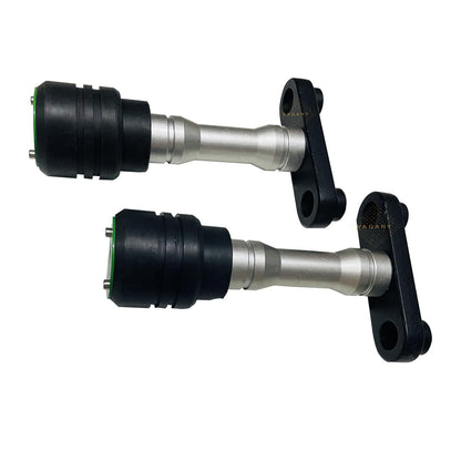 Vagary Heavy Duty Bike CNC Frame Sliders/Crash Guard Slider for Dominar 250/400 (Silver)
