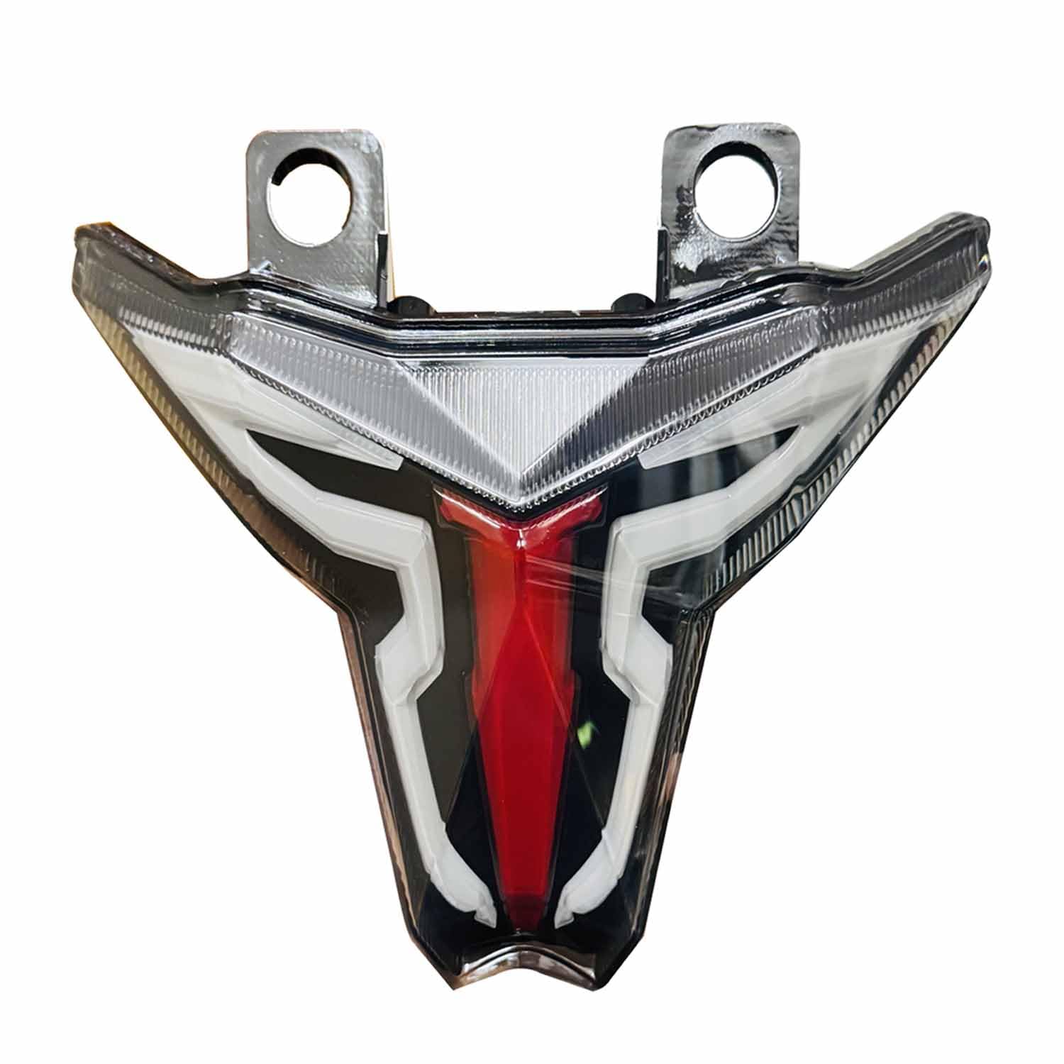 Vagary Motorcycle stop Lamp Led Rear Led Tail Light For Kawasaki Ninja 250/400 Z1000 II Z400 II ZX6r II Zx10r (Red)