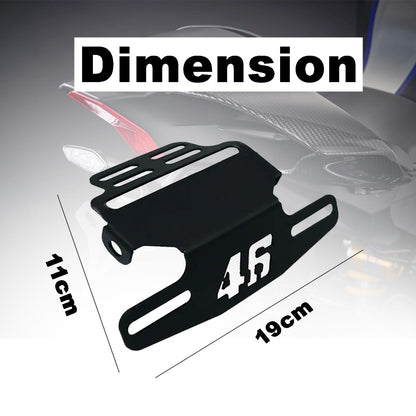 Vagary 46 Tail Tidy License Number Plate Holder for All Bikes