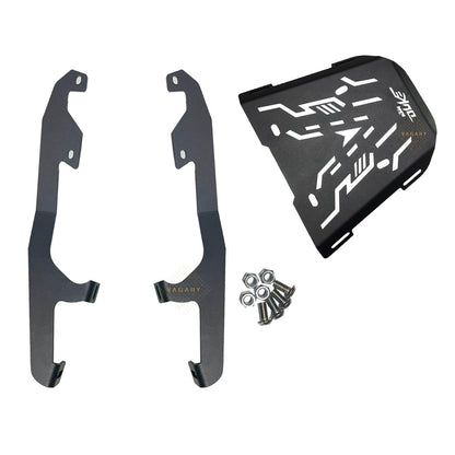 Vagary Back Rack/Top Rack Carrier Plate Expedition for Luggage Backrest for KTM Duke 390/250 (Not Adventure)
