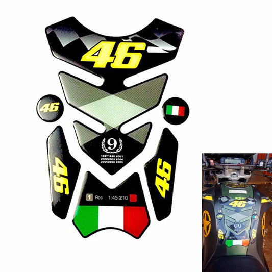 Vagary Bike VR46 Racing Tank Sticker/Tank Pad