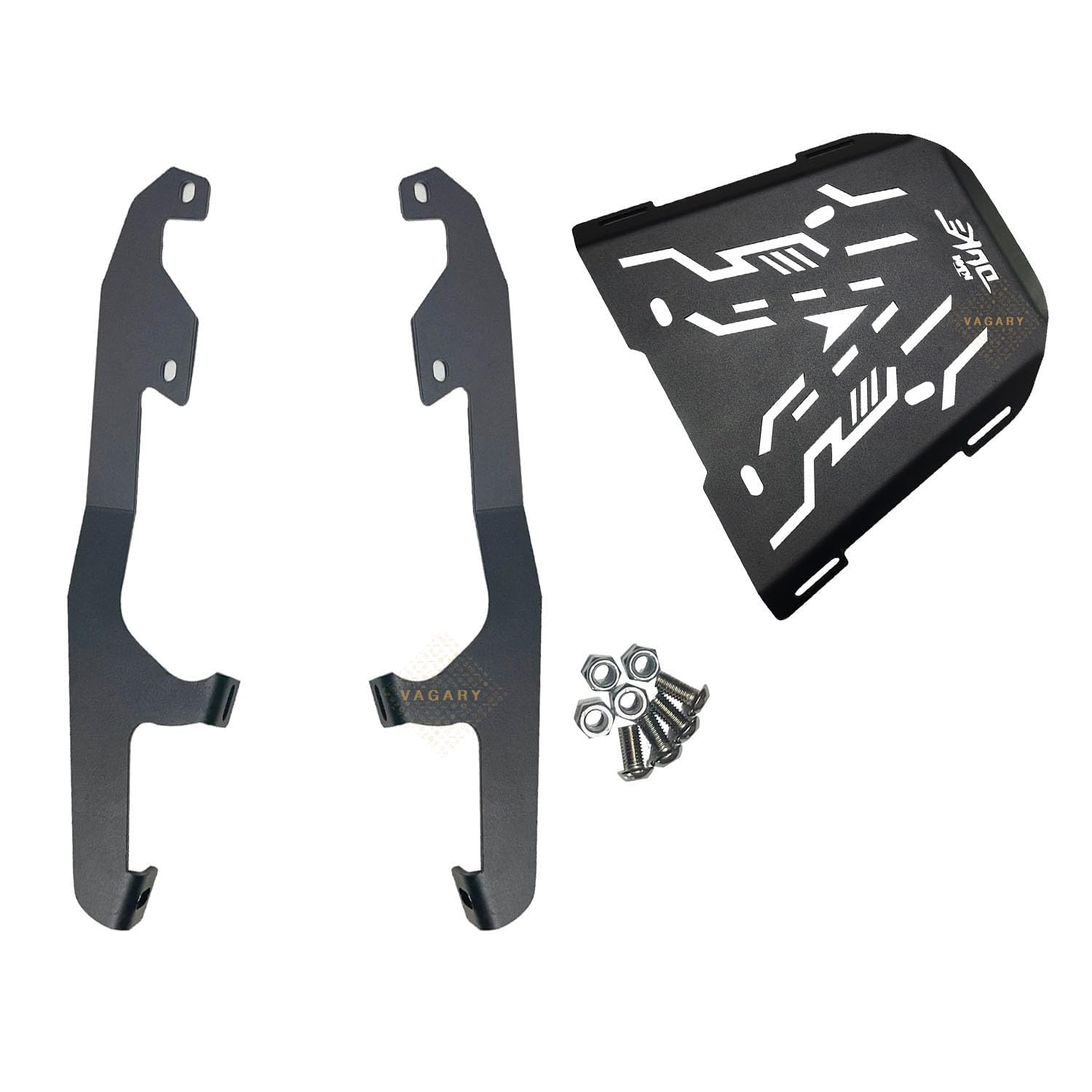 Vagary Back Rack/Top Rack Carrier Plate Expedition for Luggage Backrest for KTM Duke 390/250 (Not for Adventure)
